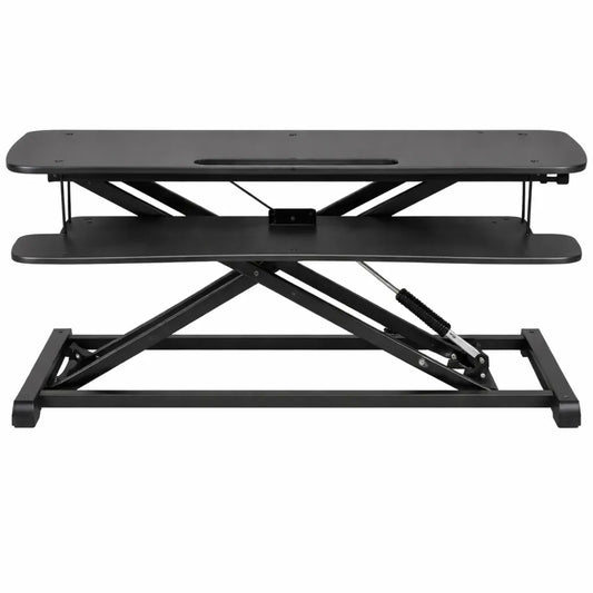 Bureau réglable en hauteur avec plateau amovible 80x40cm, capacité 15kg